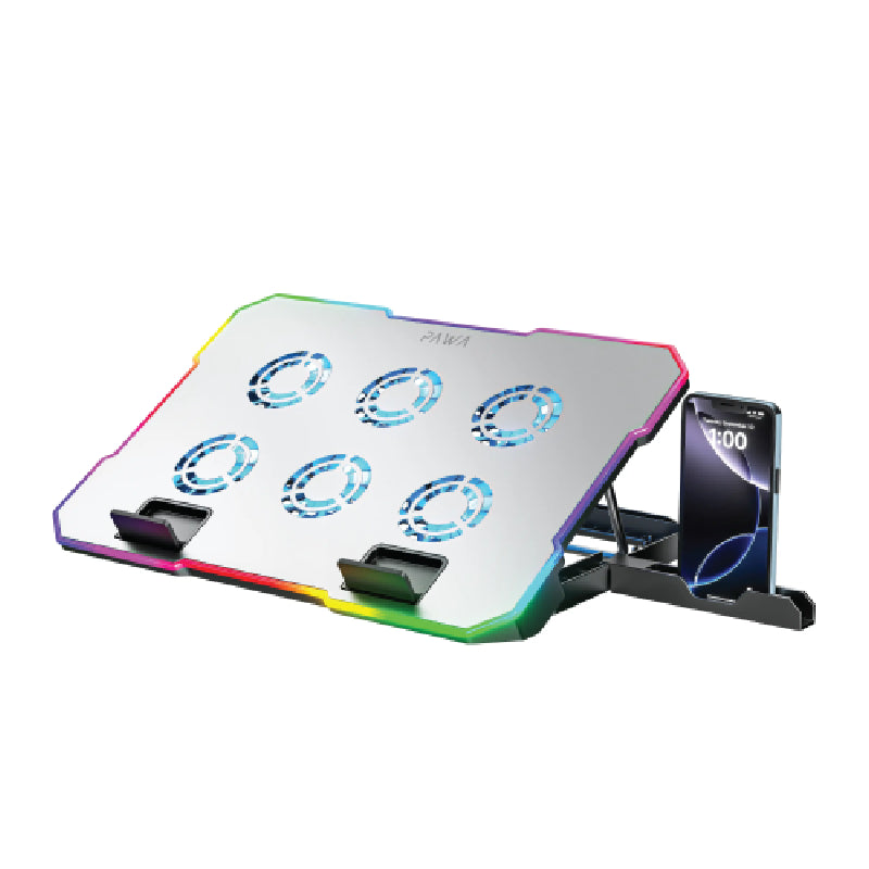 Pawa Laptop Cooling Stand With Phone Holder