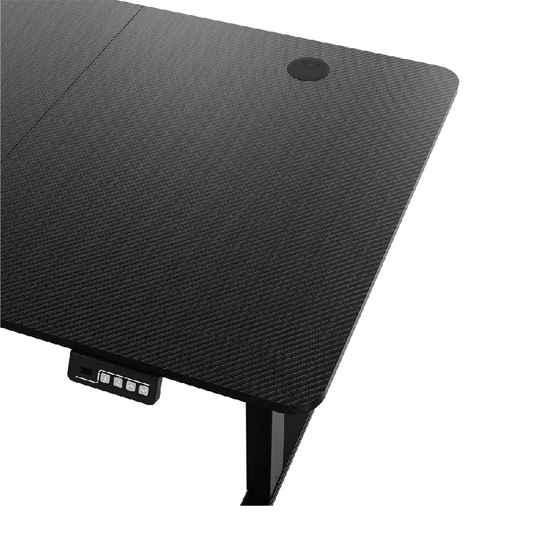 XYZ Core Gaming Desk - Black (ELECTRIC HEIGHT ADJUSTABLE)