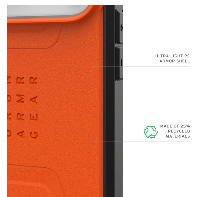 يو ايه جي  ماج سيف حافظة  ابل ايفون  برو ماكس  برتقالي