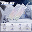 ATTACK SHARK X68 HE Wired Mode RGB Gaming Rapid Trigger Keyboard With Magnetic Switch - White Contour line