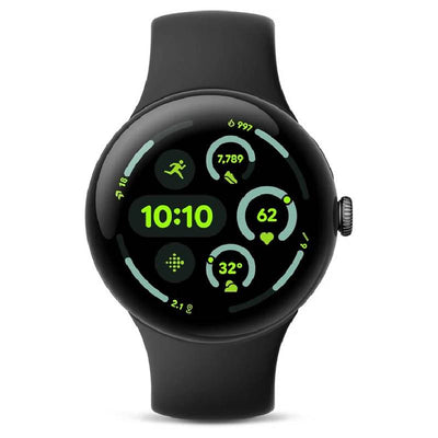 Google Pixel Watch 3 - AMOLED LTPO / 32GB / 45mm / Bluetooth / Wi-Fi / Obsidian Smart Watches
