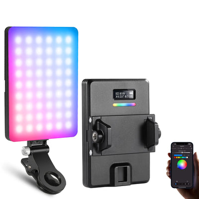 NEEWER VL67C Phone Selfie Light with APP Control - 2000mAh / 5W