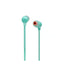 JBL Tune 125BT Earphone - In-ear / Wireless / Teal