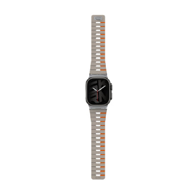 SKINARMA Gemini Magnetic Watch Strap - Apple Watch 44/45/46/49 mm / Grey Accessories > Smart Watches > Straps