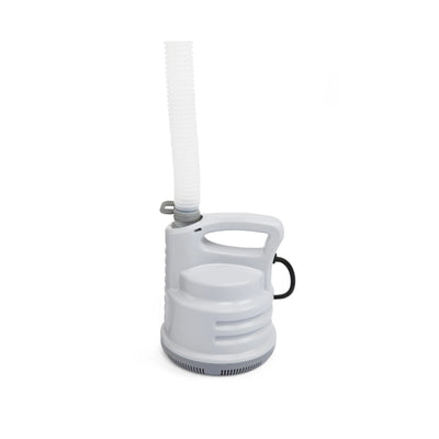 Bestway pool+ drain pump (contents:1 drain pump, 1pc 5-metre drain hose, 1 set of adaptors.220-240v 80w, ipx8)