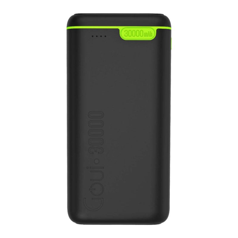 GOUI Kigo Power Bank - 30,000mAh / USB-A / USB-C / Black