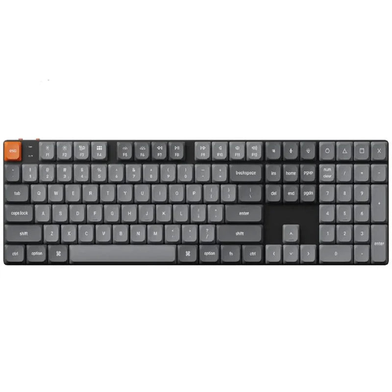 Keychron K5 Max QMK/VIA Ultra-slim Wireless Mechanical Keyboard With Red Switch - Arabic Layout