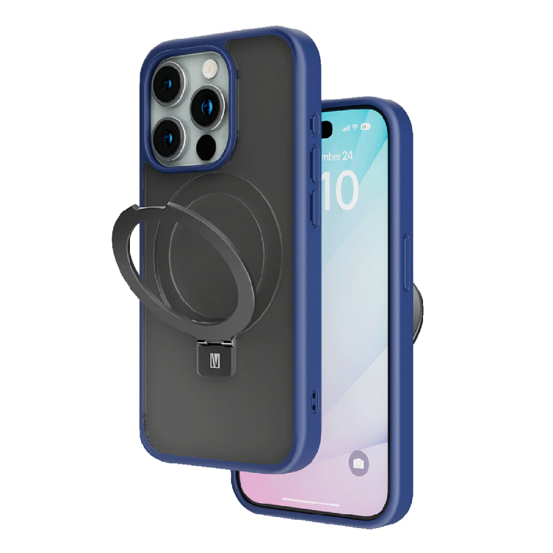 Levelo Verona Case - iPhone 15 Pro / Deep Blue