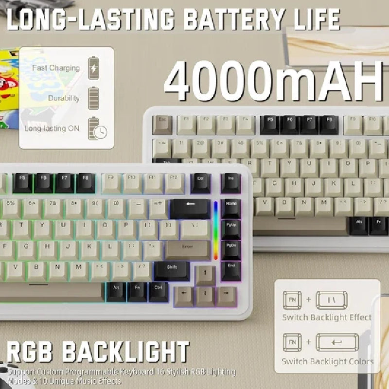 لوحة مفاتيح ألعاب ميكانيكية هجينة ستيل سيريز أبيكس 5، سلكية، RGB، باللون الأسود