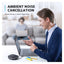 Anker PowerConf S330 Speakerphone, Ambient Noise Cancellation, 360° Coverage, 1.75" Driver, Ergonomic Design, Plug n Play - Black