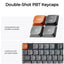 Keychron K5 Max QMK/VIA Ultra-slim Wireless Mechanical Keyboard With Red Switch - Arabic Layout