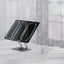 Porodo Zelo 360° Rotating Tablet Stand with Silicone Grips – Gray