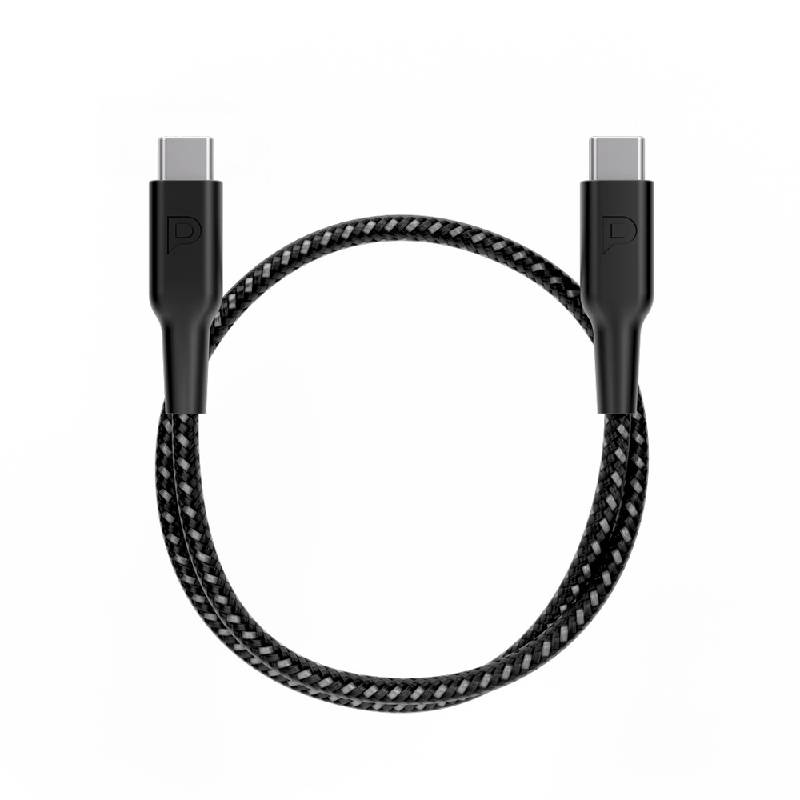 Powerology C-C V2.0 Cable - 60W / 30cm / Black