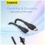 Baseus Pudding Series Fast Charging Type-C to Lightning Cable - 1.2 Meter / 20W / Cluster Black