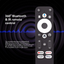 Dcolor Android TV Stick - 4K / HDMI / USB-C / Wi-Fi / Bluetooth / Black