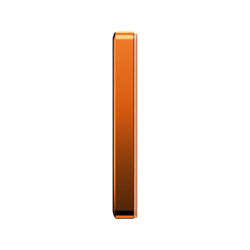 Energea AluPac Ultra Light Aluminum MagSafe Power Bank - 10000mAh / USB-C / Orange