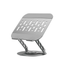 Earldom EH333 360 Degree Adjustable Metal Laptop Stand - Gray