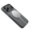Levelo Fiora MagSafe Magnetic Silicone Case For Apple iPhone 18 Pro Max / Apple iPhone 17 Pro Max - Black