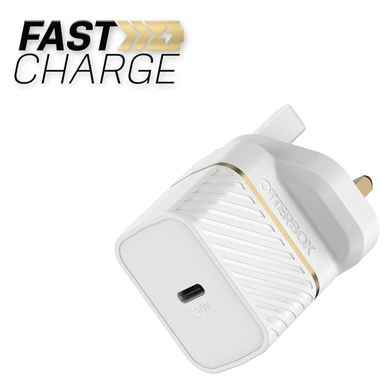 Otterbox Uk Wall Charger - USB-C / 20W / White