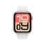 Apple Watch Series SE 3 - OLED / 64GB / 44mm / Bluetooth / Wi-Fi / Medium/Large / Starlight Aluminium Case with