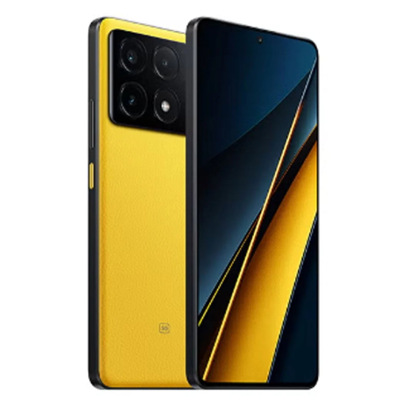 POCO X6 PRO 5G Dual SIM 512GB, 12GB RAM - Yellow