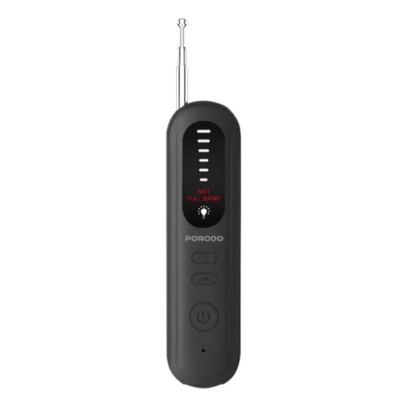 Porodo Spyguard Wireless Signal and Camera Detector - Black