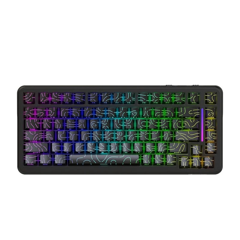 ATTACK SHARK X82 Pro HE Wireless Rapid Trigger Gaming Keyboard With Magnetic Switch - Black Contours