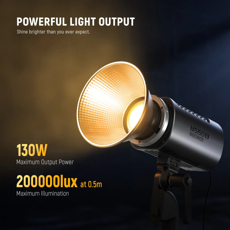 NEEWER MS150B Bi-Color LED Video Light - 130W