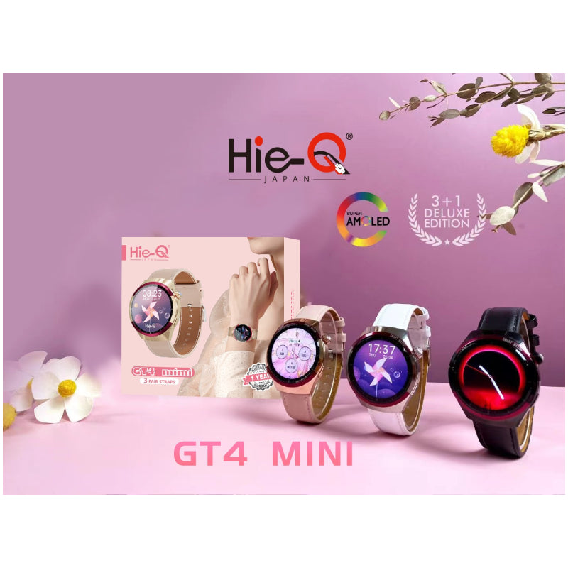 هاي-كيو جي تي 4 ميني ساعة ذكية ذكي ساعات