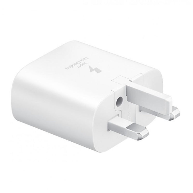 Samsung Travel Adapter With Cable - 25W / USB Type-C / White