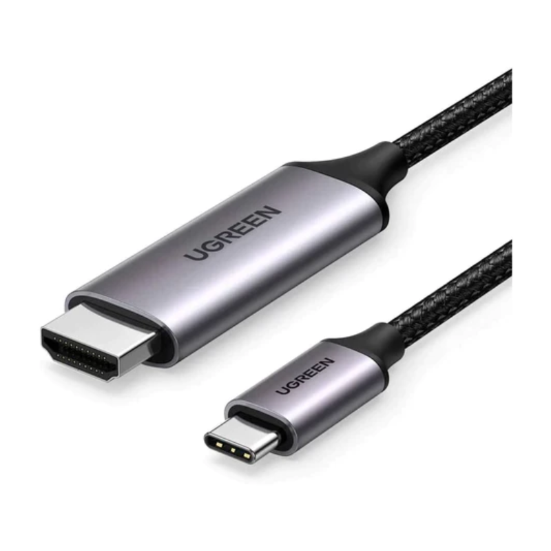 UGREEN 4K@60Hz USB-C to HDMI 2.0 Cable Aluminum Shell 1.5m - Gray Black