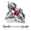 Adjustable Chrome 30KG Dumbbell Set with Barbell Connector
