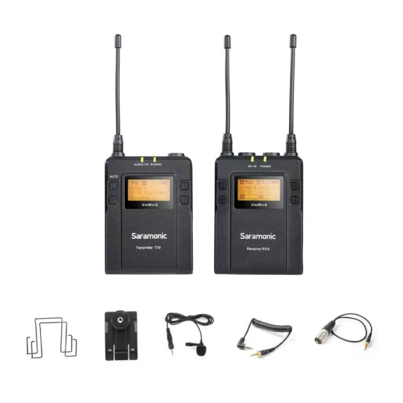 Saramonic Dual Channel UHF Wireless Microphone Kit UwMic9 Kit1