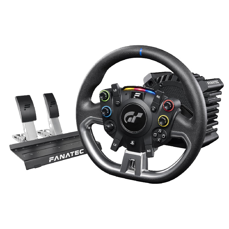 Fanatec Gran Turismo® DD Pro (5Nm) Steering Wheel, Base & Pedals Set for PC & PlayStation