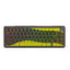 ATTACK SHARK X65 Pro HE Wireless Rapid Trigger Gaming Keyboard With Magnetic Switch - Black And Yellow Contour Lines