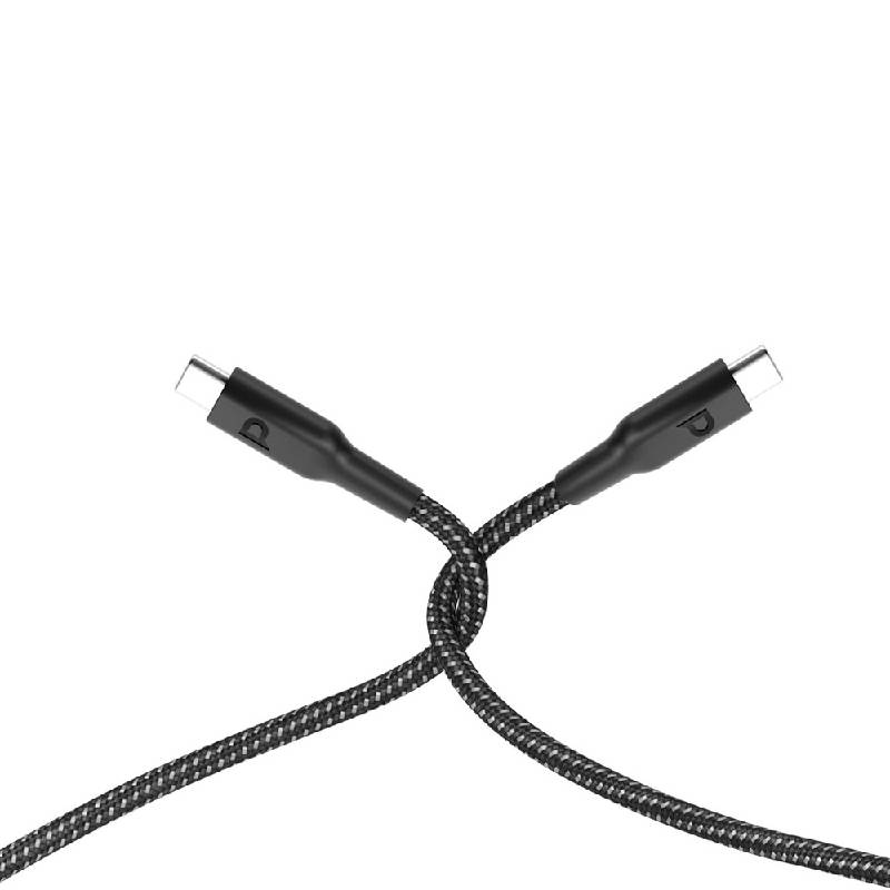 Powerology C-C V2.0 Cable - 60W / 30cm / Black