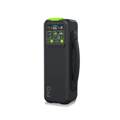 GOUI Beast Power Station with LED Flash Light - 200W / USB-A / USB-C / Black