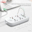 Earldom ET-SC29 Antistatic Power Socket - 4-Way / 2500W / USB-A / USB-C / White