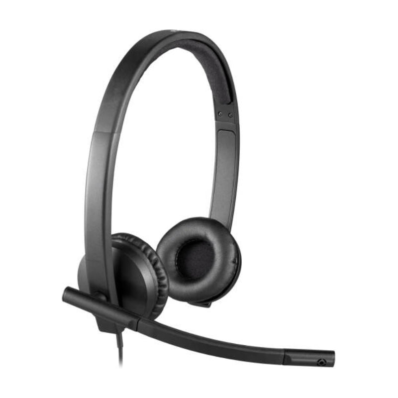 Logitech H570e USB Wired Headset - Wired / USB / Stereo / On-Ear / Black