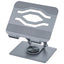 Porodo Zelo 360° Rotating Tablet Stand with Silicone Grips – Gray