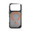 UNIQ Hybrid Combat Active Magclick Charging Case For Apple iPhone 17 Pro Max - Frost Smoke/Orange