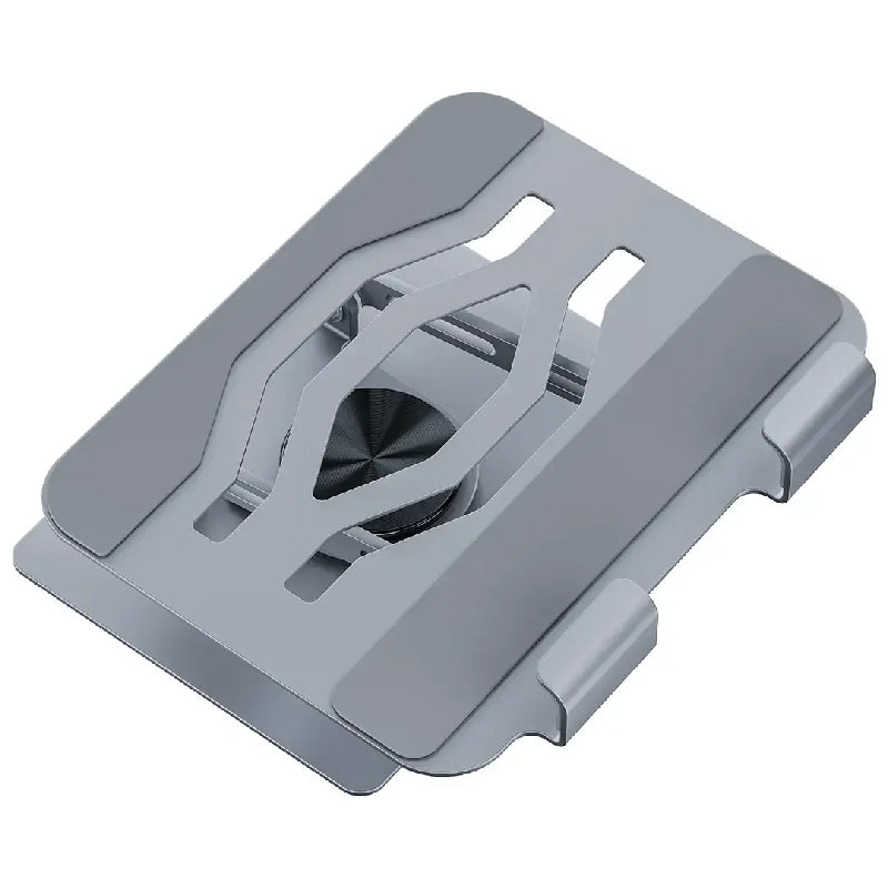 Porodo Zelo 360° Rotating Tablet Stand with Silicone Grips – Gray