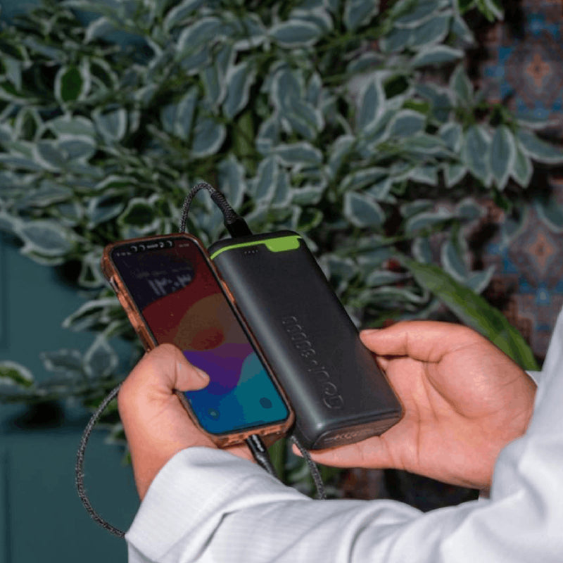 GOUI Kigo Power Bank - 30,000mAh / USB-A / USB-C / Black