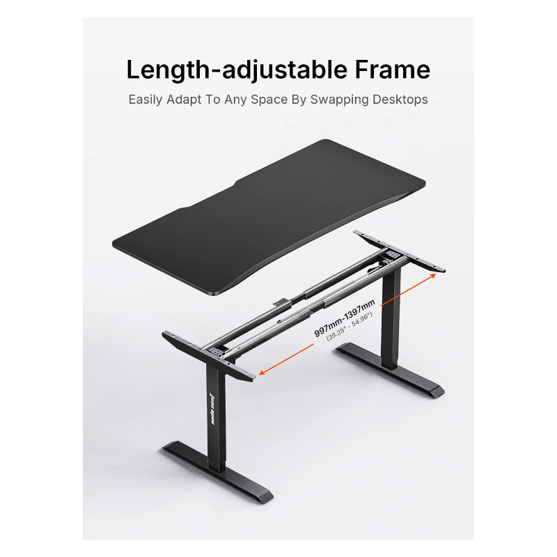 AndaSeat Xtreme Series Ergonomic Gaming Desk - 120 x 75 cm / Black