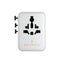 Smartix NomadPro GaN International Travel Adapter - 70W / USB-A / USB-C / White