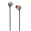 JBL Tune 125BT Earphone - In-ear / Wireless / Gray