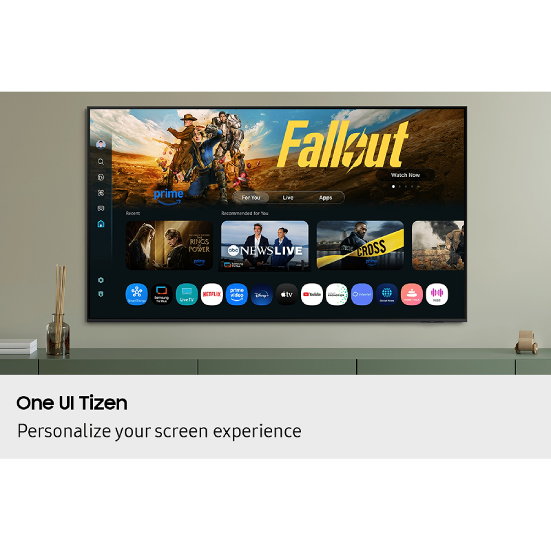 Samsung 98" QLED Q7F 4K Samsung Vision AI Smart TV (2025) - 98" QLED 4K / 120Hz / USB / HDMI / LAN / Black