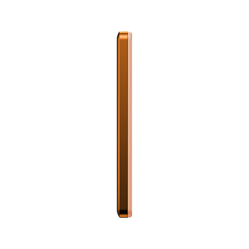 Energea AluPac Mini Aluminum MagSafe Power Bank - 5000mAh / USB-C / Orange