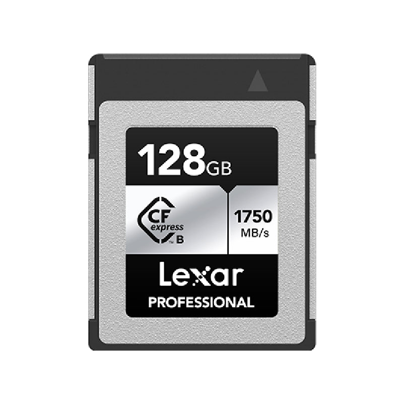 Lexar Professional CFexpress Type B Card SILVER Series - 128GB / Up to 1750MB/s / PCIe Gen3x2