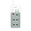 PAWA Universal Power Strip With Timer  - 5 Way  / 65W / USB-A / USB-C / White
